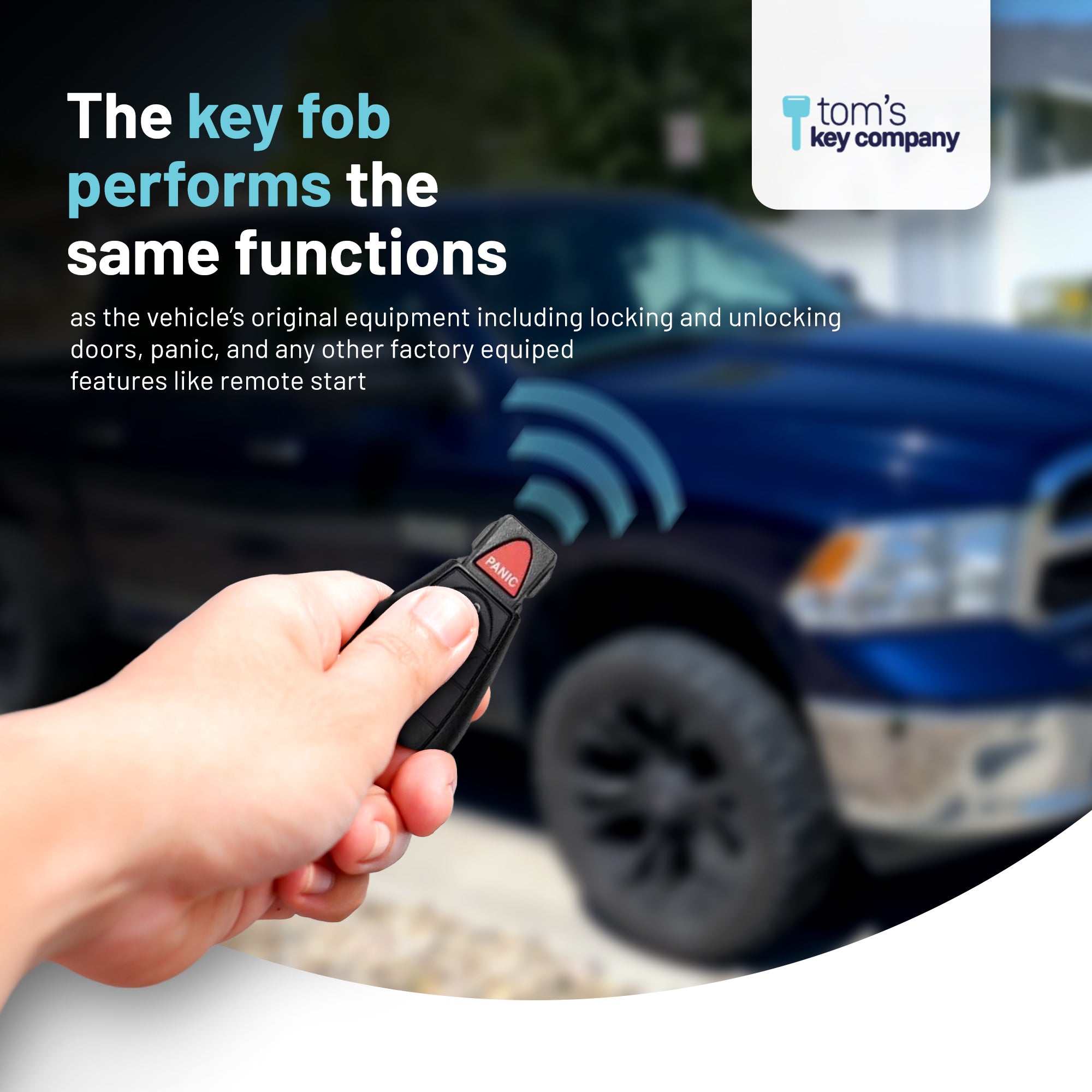 Ultimate Key Bundle DIY Car Key Replacement Kit with SimpleKey™ Programmer & Key By Photo™ Service | Chrysler, Dodge, Jeep, RAM, & Volkswagen 3 Button Non-Proximity FOBIK