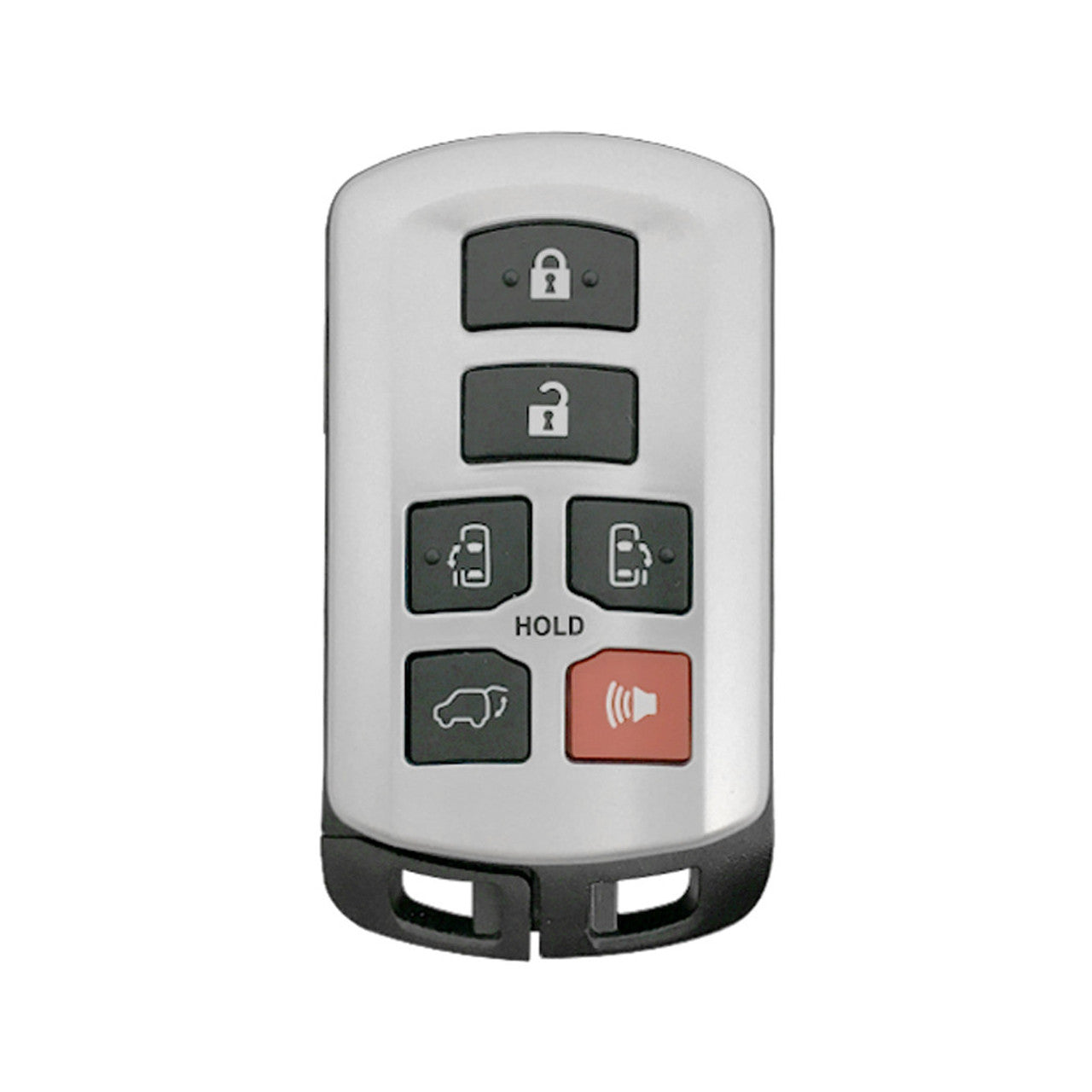 Toyota Sienna Like New Refurbished OEM 6 Button Smart Key with Hatch Release, Left and Right Sliding Doors (HYQ14ADR-6B-FOB-REFURB)