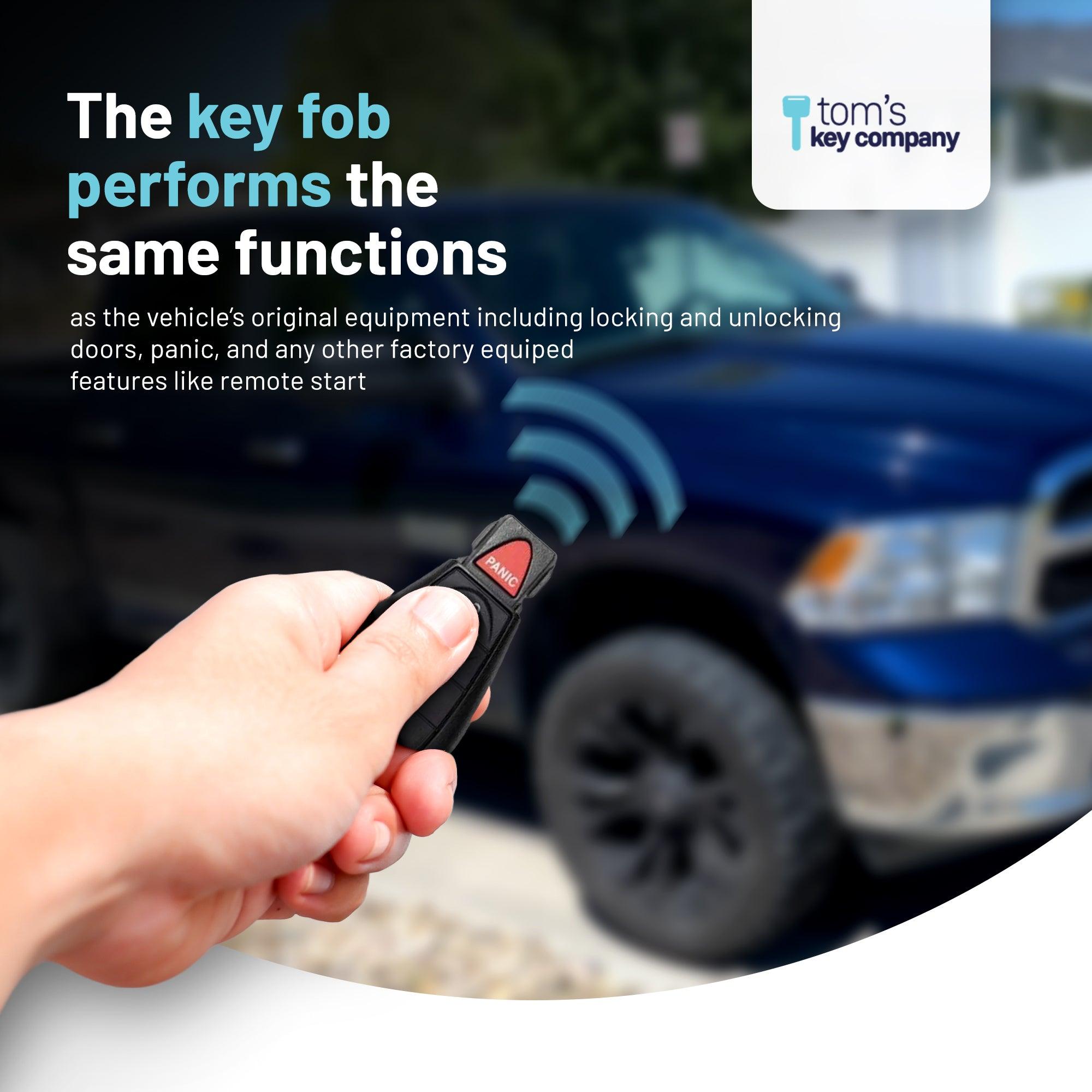 Chrysler, Dodge, Jeep and Volkswagen Simple Key Programmer for Smart Key Fob (CDFO-E3Z0SK-KIT) - Tom's Key Company