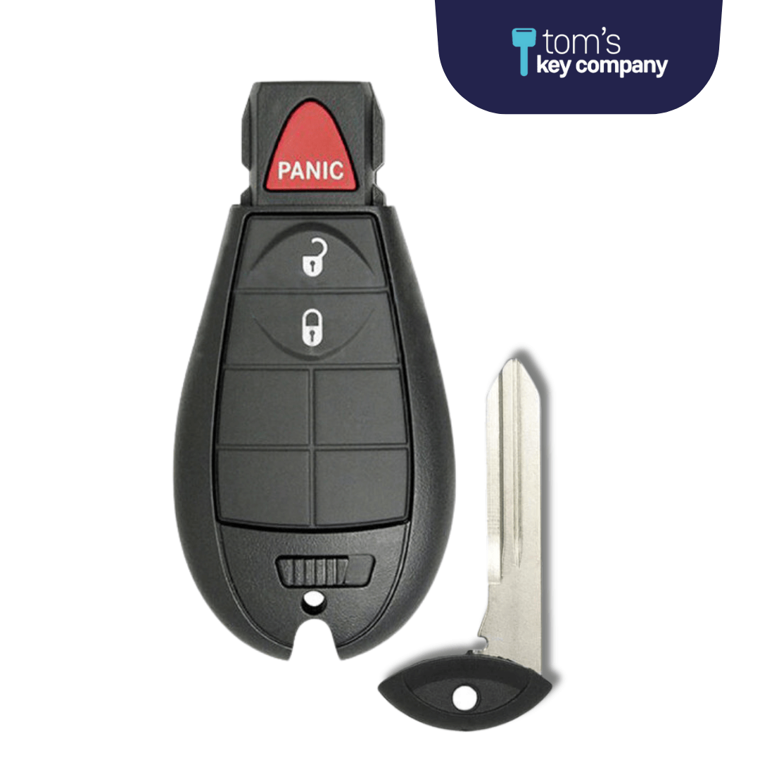 3 Button Chrysler Dodge Ram VW Smart Key Fob (IYZC01C-3B-FOB) - Tom's Key Company