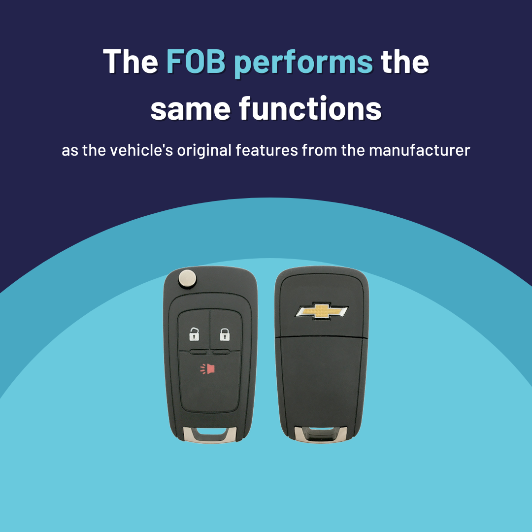Ultimate Remote Key Bundle with Programming Tool, Refurbished 3-Button Remote Key and Key By Photo for Select Chevrolet Vehicles (CHEFLP-3B-839-REF-K-UKB)