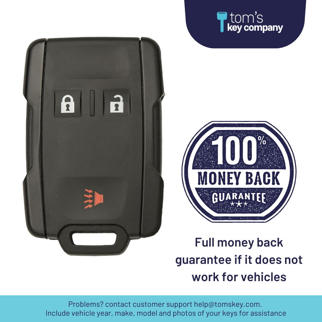 Ultimate Remote FOB Bundle with Programming Tool and Aftermarket 3 Button Remote FOB for Select Chevrolet and GMC Vehicles (CHEFOB-3B-906-K-UKB)