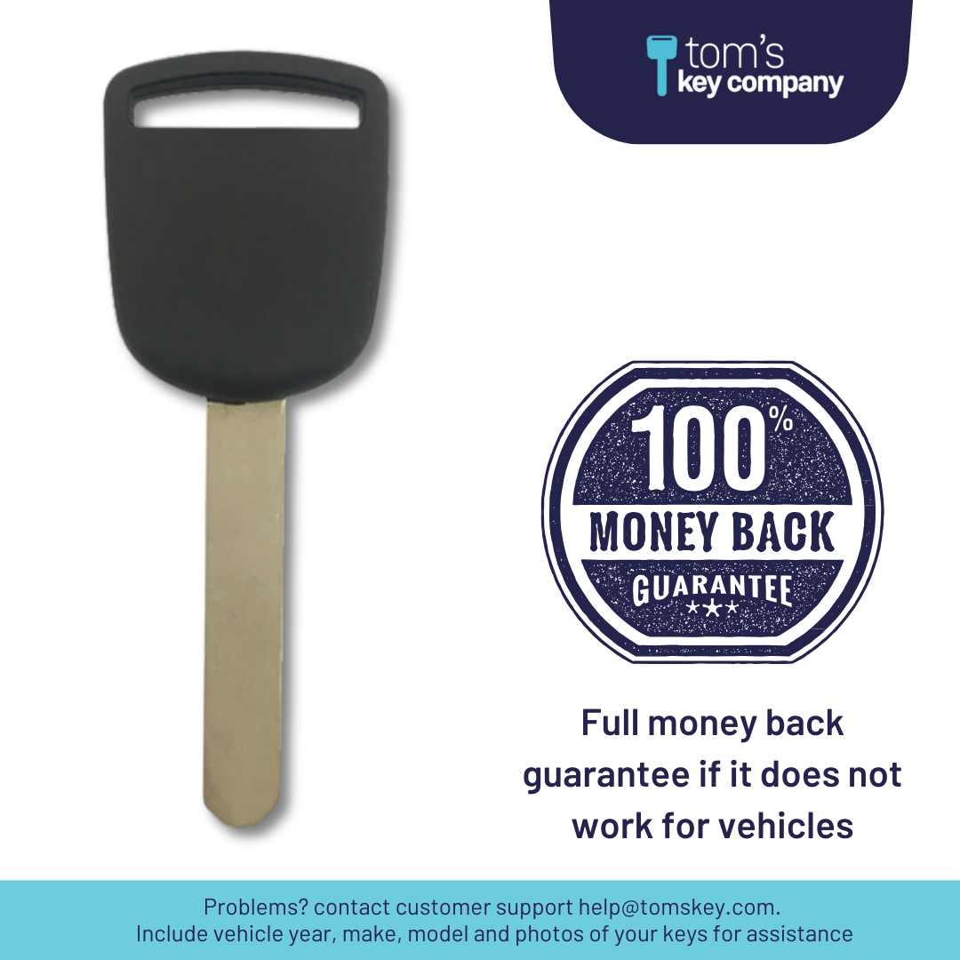 Brand New Aftermarket Transponder G Type 47 Key for Select Honda Vehicles (HONKEY-HO05)