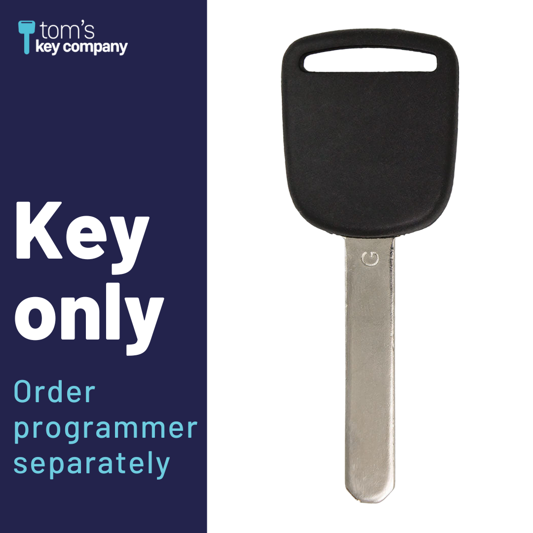Brand New Aftermarket Transponder Key for Select Honda Vehicles (HONKEY-HO05)