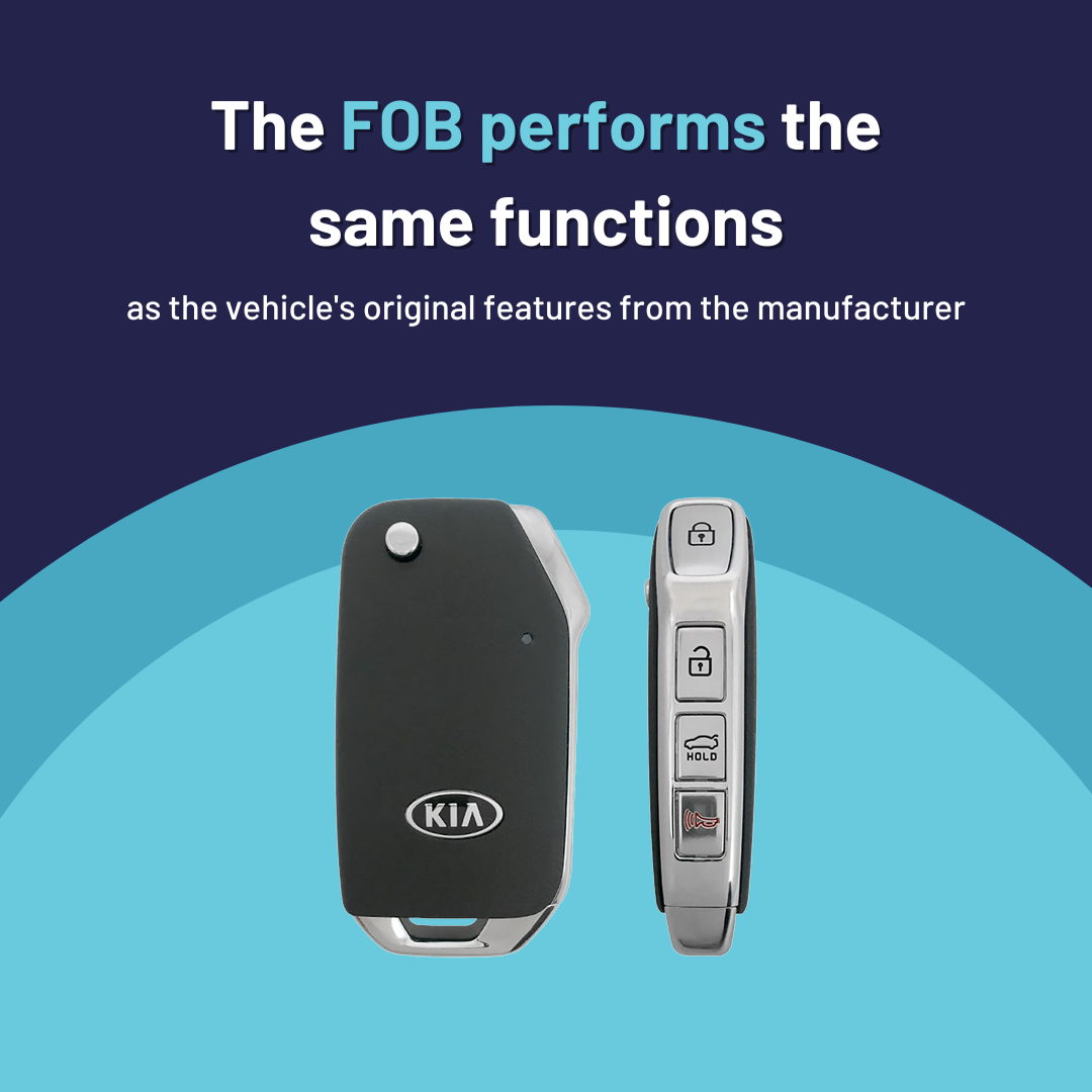 Ultimate Remote Key Bundle with Programming Tool, Refurbished 4-Button Remote Key and Key By Photo for Select Kia Vehicles (KIAFLP-4B-TR-189-REF-K-UKB)