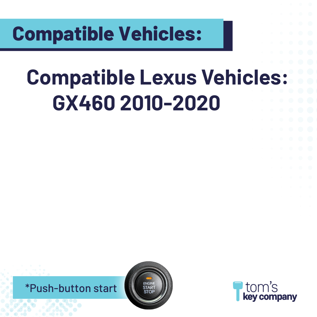 Ultimate Smart Key Bundle with Programming Tool, Aftermarket 4-Button Smart Key Fob and Key By Photo for Select Lexus Vehicles (LEXSK-4B-HR-41-K-UKB)
