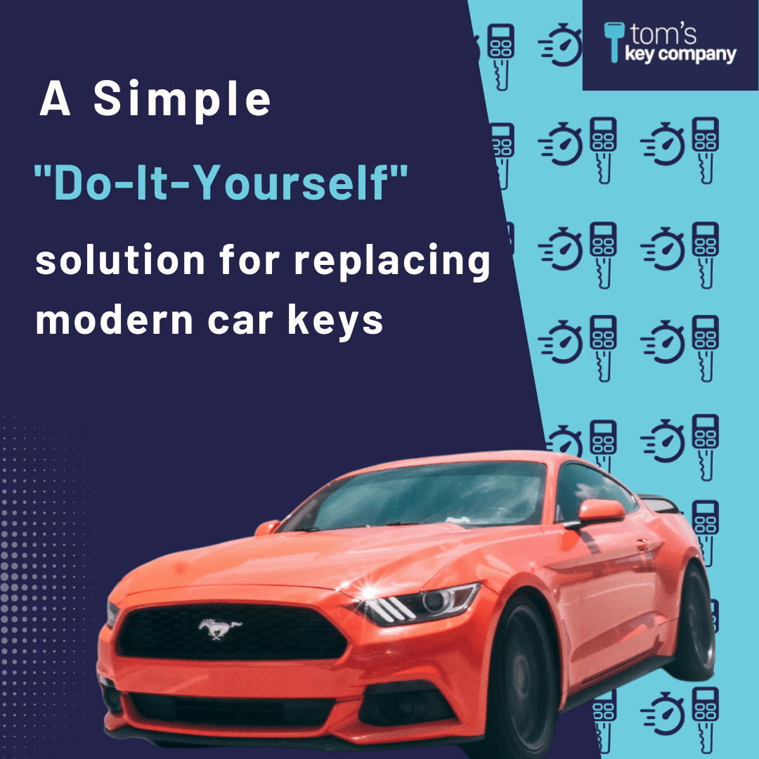Ultimate Key Bundle DIY Car Key Replacement Kit with SimpleKey™ Programmer & Key By Photo™ Service | Ford, Lincoln, Mercury, and Mazda with 4 Button Remote Key with Trunk Release Feature (FORRK4SK-KBP-UKB)
