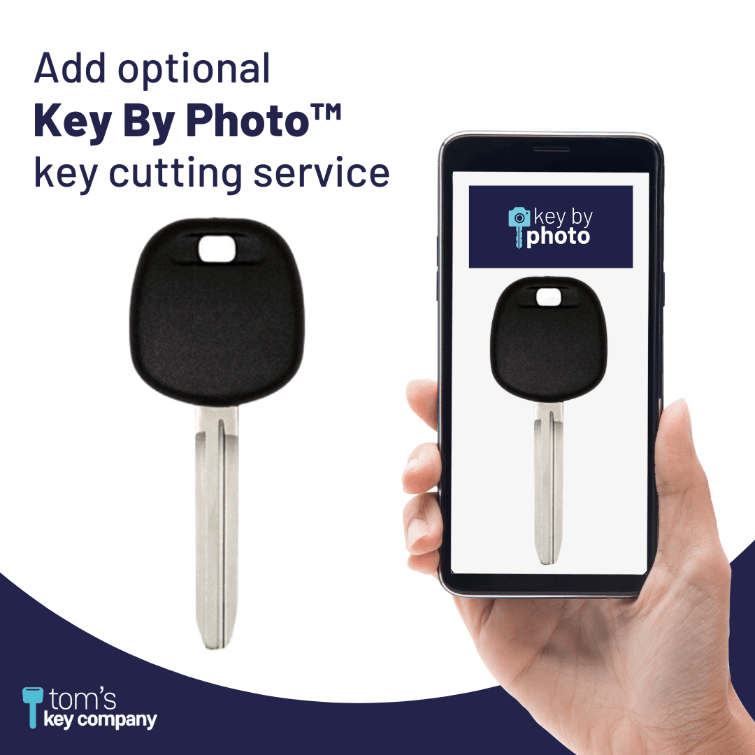 Brand New Uncut Aftermarket Transponder Key for Select Toyota Vehicles (TOY4-C)