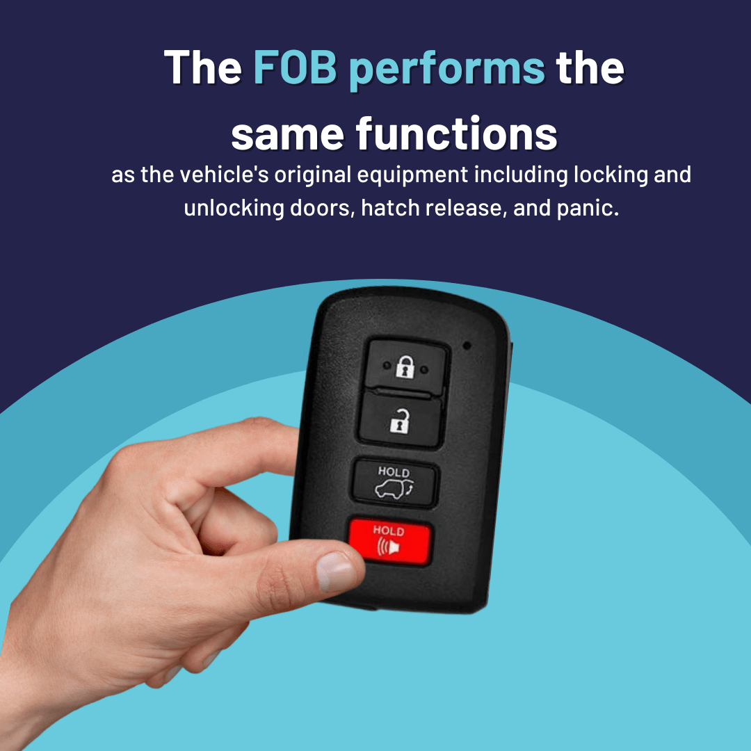 Toyota Highlander Sequoia Smart Proximity Key, Push Button Start Keyless Remote FOB (HYQ14FBA-4B-AG2110-FOB) - Tom's Key Company